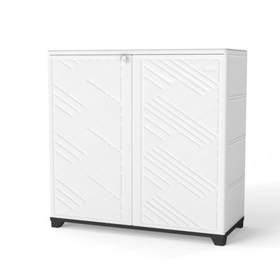 Decksplore 75 Gallons Diamond-shaped Weatherproof Outdoor Deck Box by Decksplore