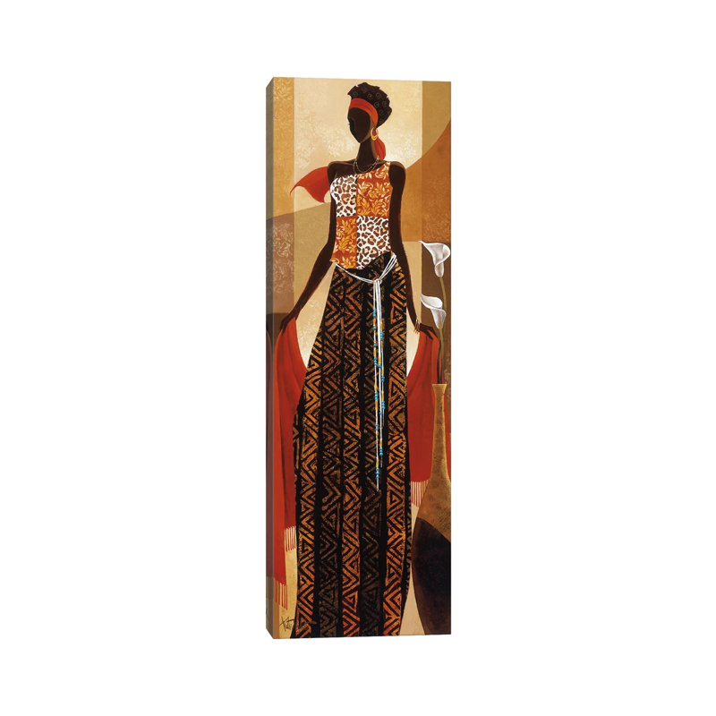 Malaika by Keith Mallett - Wrapped Canvas Panoramic Gallery-Wrapped Canvas Giclée, 121.92 cm H x 40.64 cm W x 1.91 cm D