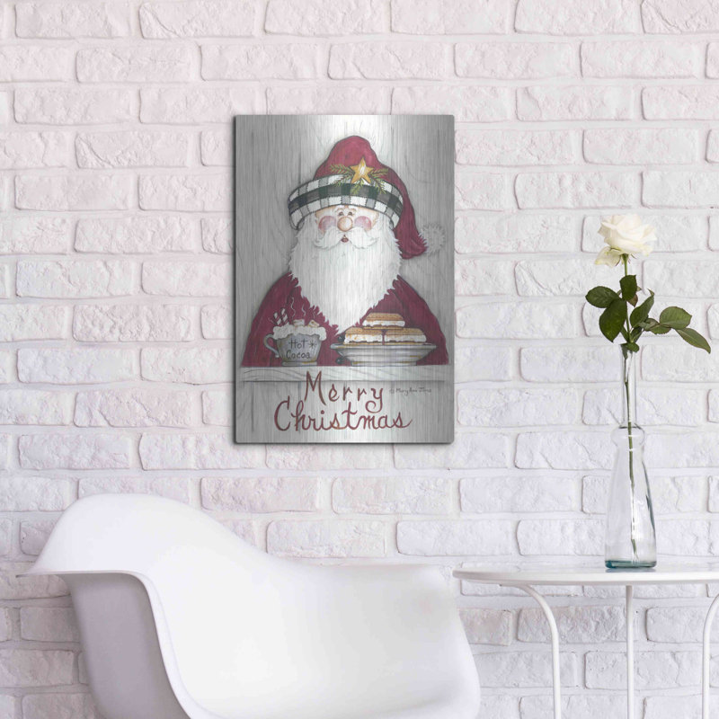 «Jolly St. Nick» par Mary Ann June, H 24 po x l 16 po