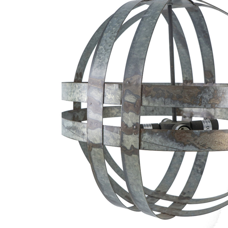 Suspended luminaire with adjustable chain