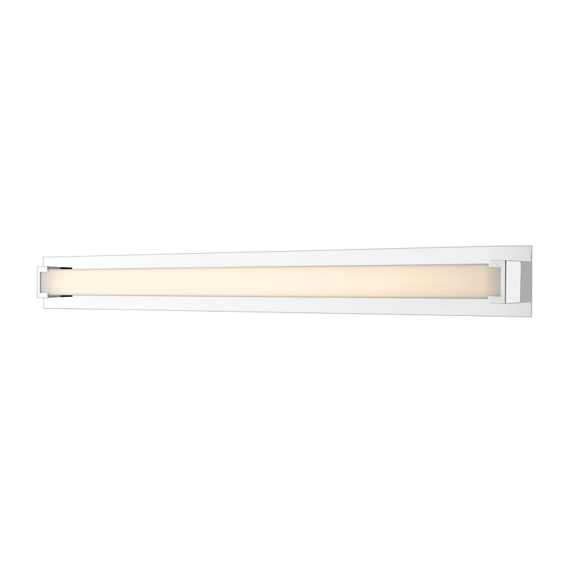 Barre d'éclairage de salle de bain 1 lumière Mckernan, Chrome