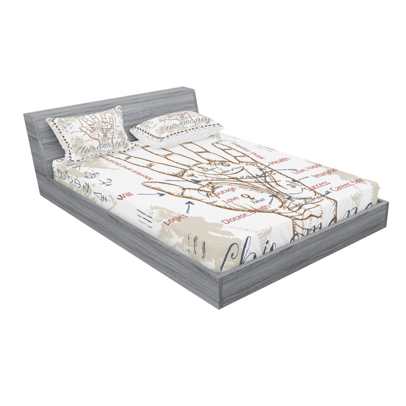 Microfiber Sheet Set, Full Sheet Set with Fitted Sheet