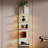 Deangelos 5-Tier Floating Shelf with Bulit-in LED Lights-863616685