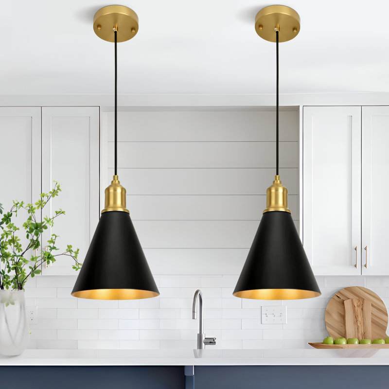 Mingenew 2 - Light Black Cone Pendant