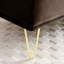 Banc rembourré en velours Gudren-1020372364
