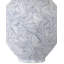 Vase moyen à plis bleus-101827969