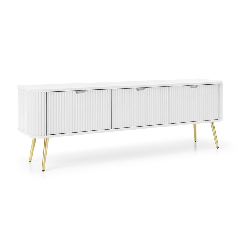 TV-LOWBOARD 200 cm, White