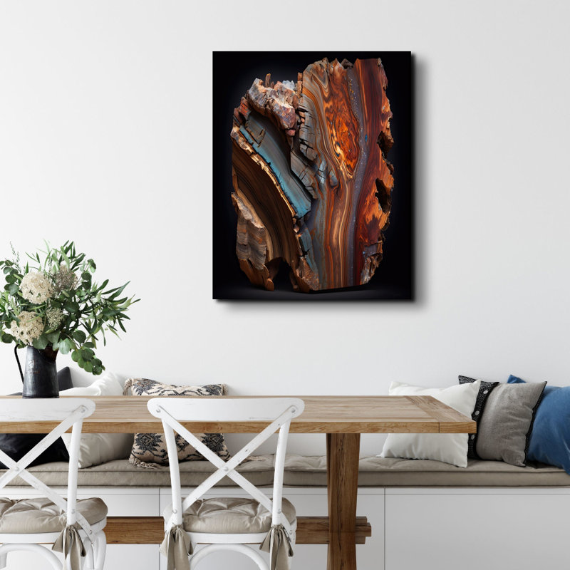 «A Petrified Classic III» par Maki, reproduction sur toile tendue, H 24 po x l 20 po x P 1,5 po