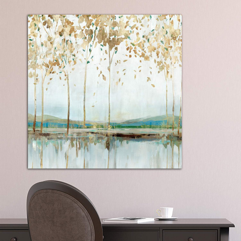 River Breath II by Isabelle Z - Wrapped Canvas Print, 93.98 cm H x 93.98 cm W x 1.91 cm D