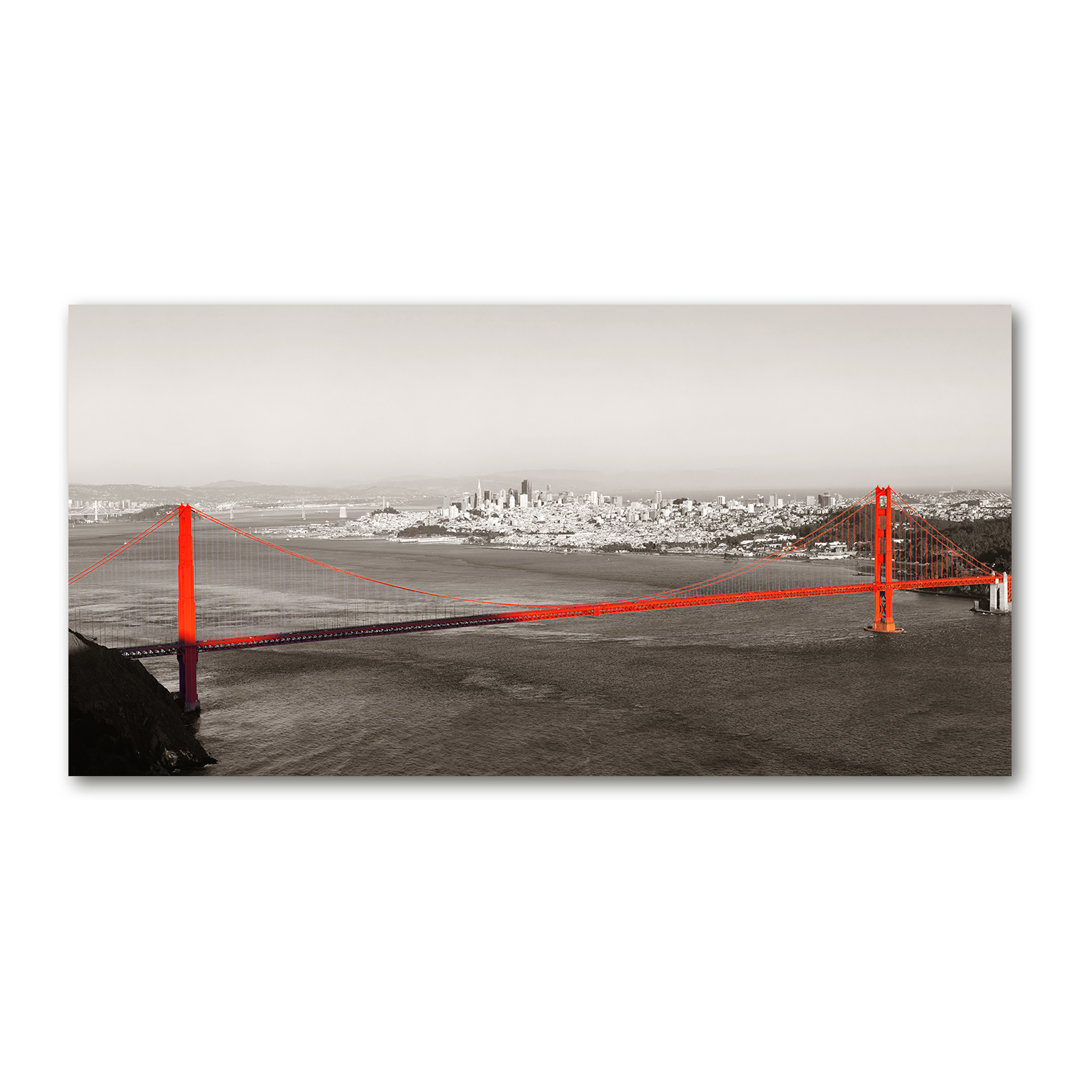 San Francisco Bridge - Wrapped Canvas Print