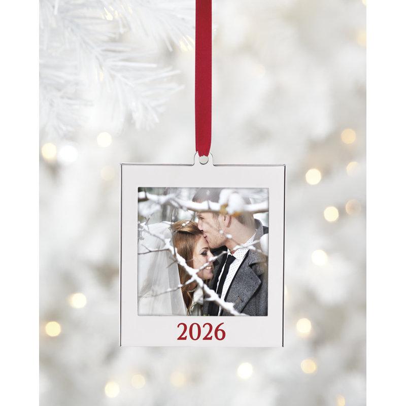 Lenox 2026 Frame Charm Ornament