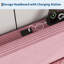 Bed Frame, Platform Bed with Adjustable Corduroy Upholstered Storage Headboard-2052929276-2052929264