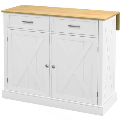 Versatile Rolling Kitchen Island With Expandable Workspace And Abundant Storage