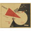 «Beat the Whites with the Red Wedge» par El Lissitzky - Art mural sur toile tendue avec châssis-194312408