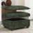 Luna Chenille Storage Ottoman-108055243