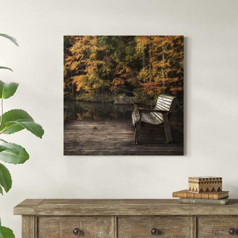 Repos d'automne, H 30 po x l 30 po