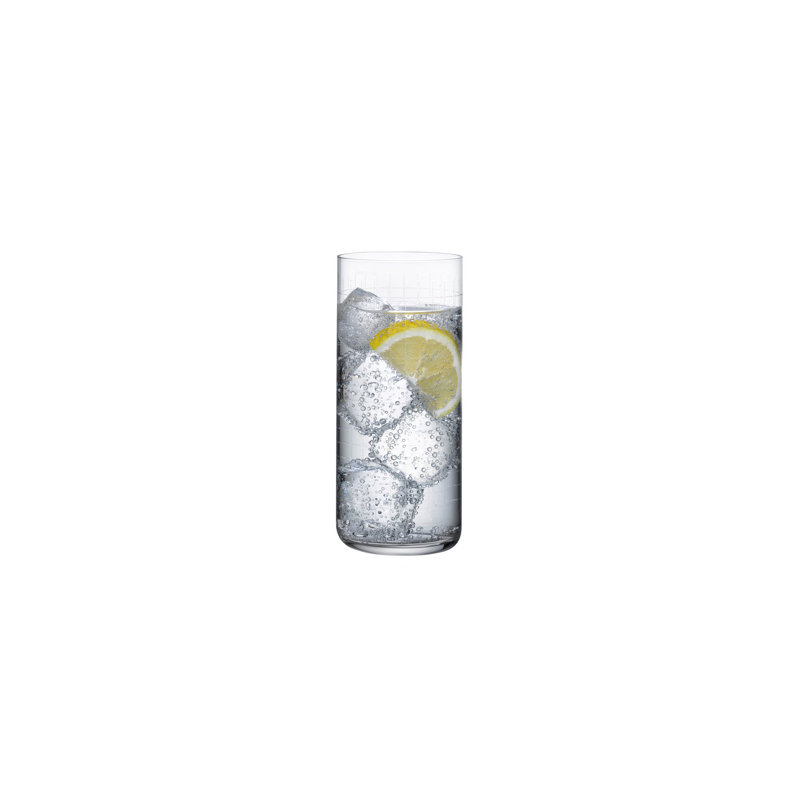 Finesse Lead Free Crystal Highball Glass, 11.84 Oz