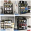 Tablettes de garage réglables en métal robuste, capacité de 4000 lb pour un rangement et une organisation ultimes dans les environnements industriels-872841576