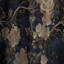 Moonlit Whispers Moody Patterns II - Rideau bohémien - Velours obscurcissant - 1 panneau-107575365