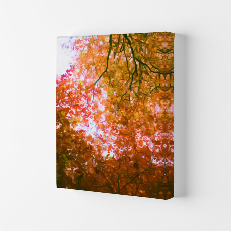Autumn Leaves - Print, Wrapped Canvas, 42cm H x 29.7cm W x 4cm D