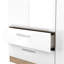 Fully Assembled Contrast 3 Door Wardrobe