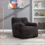 Fauteuil à billes Soft Teddy - ergonomique, sans assemblage, gris foncé | Ours en peluche | Gris foncé