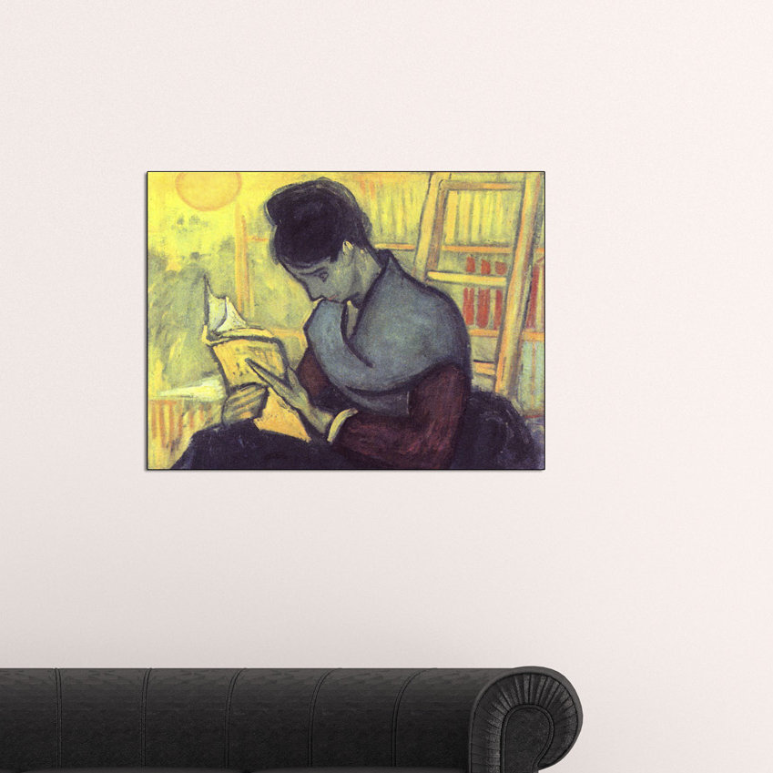 'The Novel Reader' by Vincent Van Gogh Painting Print