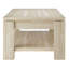 Table basse en travertin Hollis