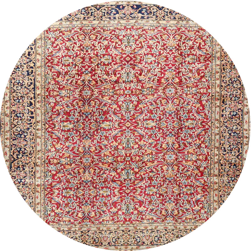 Oriental Indoor Rug, Round 8'