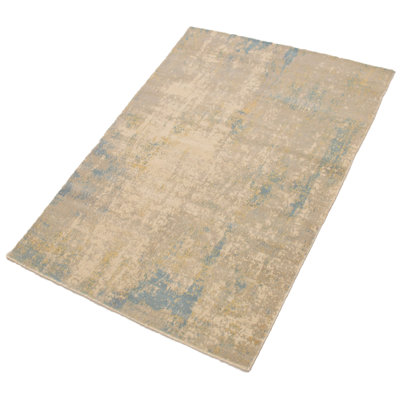 Suazo One-of-a-Kind 5'1" X 7'4" 2010s Wool Area Rug in Brown