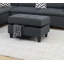 Canapé modulaire avec coussins gris anthracite Living-1795065269