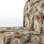 Rustic Victorian Brocade Victorian Motif - Chaise d'appoint de chalet rembourrée à motif floral-101858123