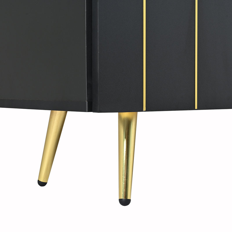 Wide Sideboard, Black