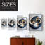 Reproduction encadrée ABSTRACT Series DLV - bois massif-164428519-164428514
