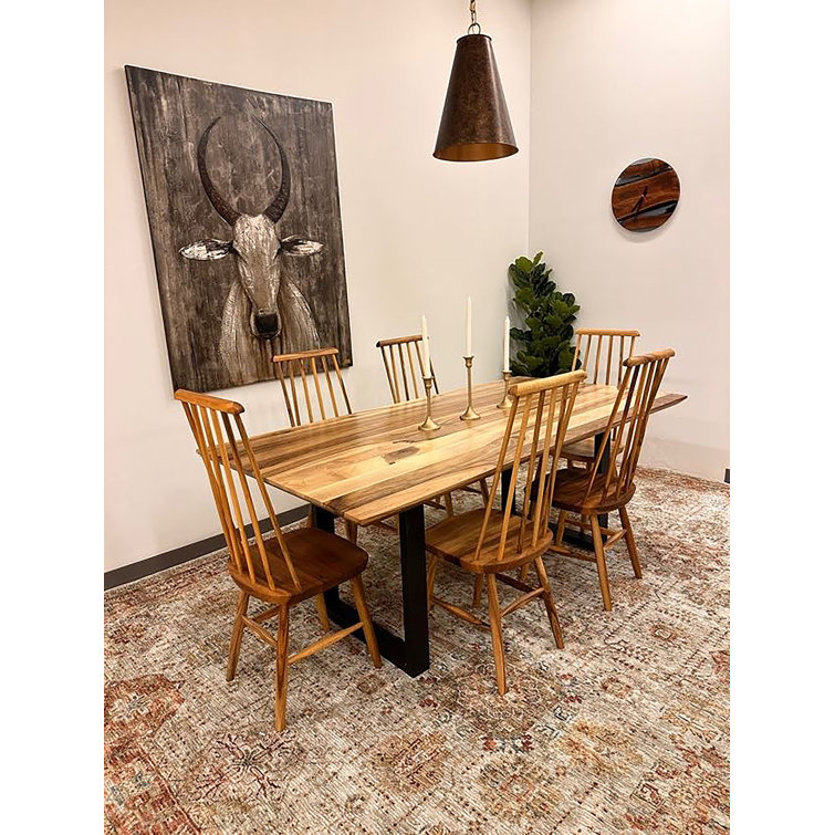 WoodenArtPro Petite table de salle à manger en noyer - Wayfair Canada