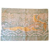 Hunting Lion II Linen Rectangular Pillow Cover