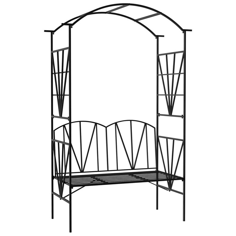 Metal Outdoor Bench