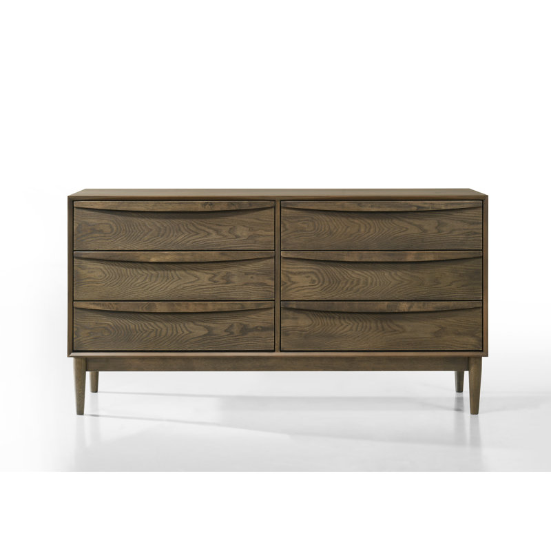Claussen 140cm W 6 - Drawer Chest of Drawers