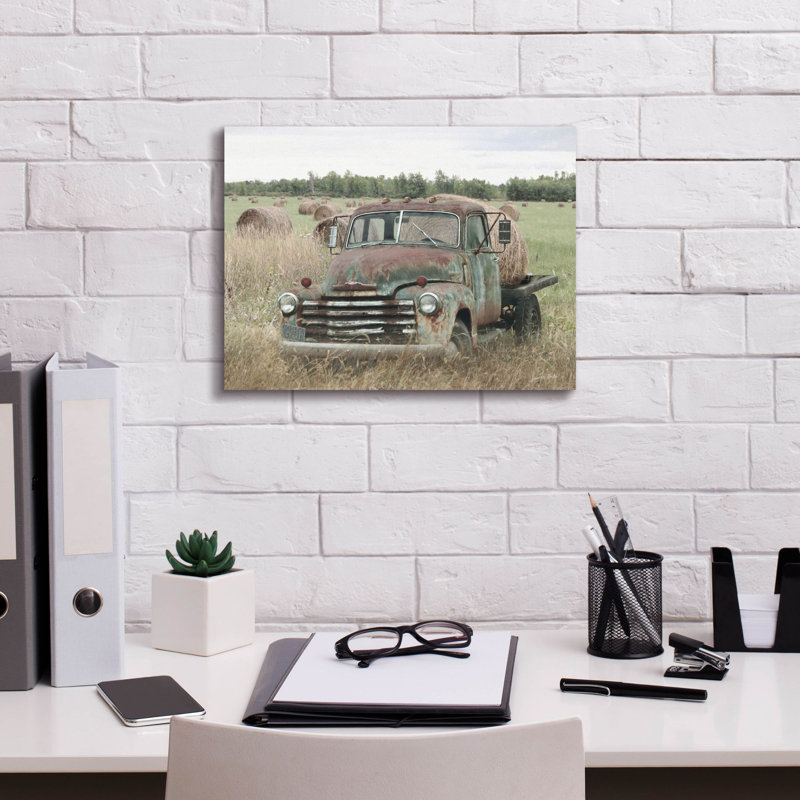 Toile épique Graffiti «Hay Harvest» par Lori Deiter, 16 po x 12 po, H 12 po x l 16 po
