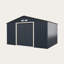 Brookelynne 11 ft. x 8 ft. Metal Steep Slope Garden Shed
