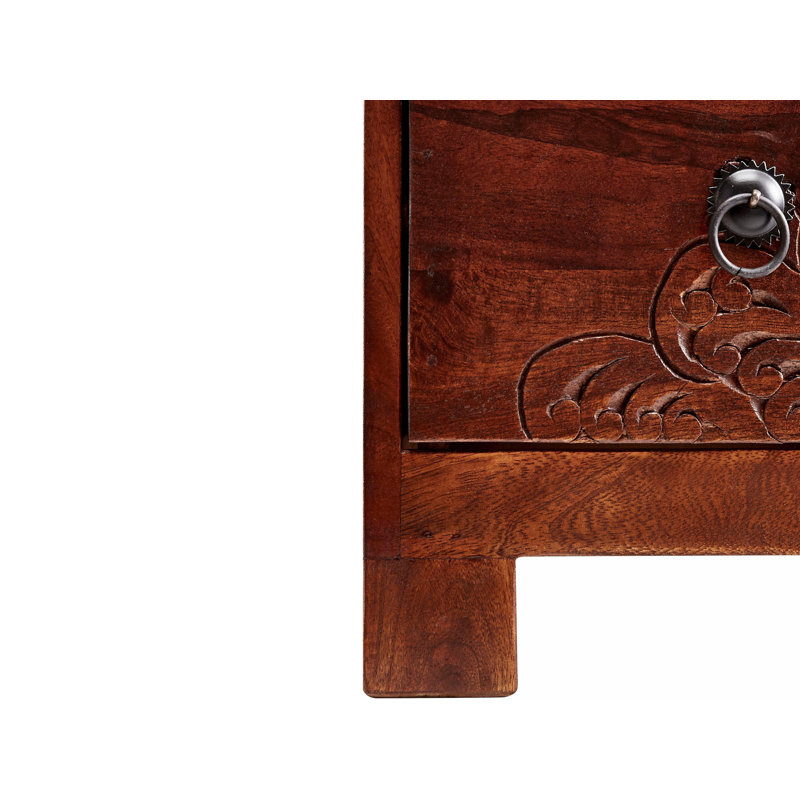Adya 3 Drawer 30cm W Solid Wood