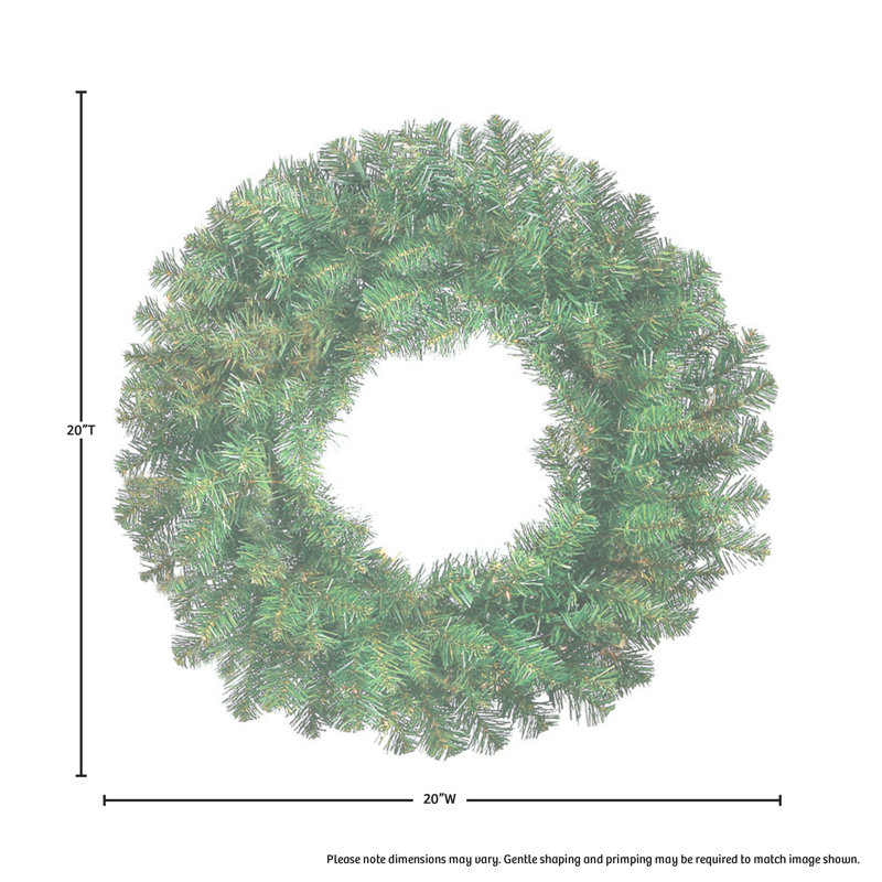 Couronne de luxe en chlorure de polyvinyle (PVC) 24 po Deluxe