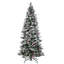 9 Ft. Powerconnect(TM) Snowy Bedford Slim Pine Tree With Clear Lights