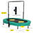 KingSo Oval Fitness Trampoline with Trampoline Handlebar