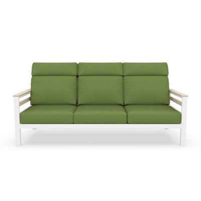 Townsend Metal Outdoor Sofa With Sunbrella Cushion