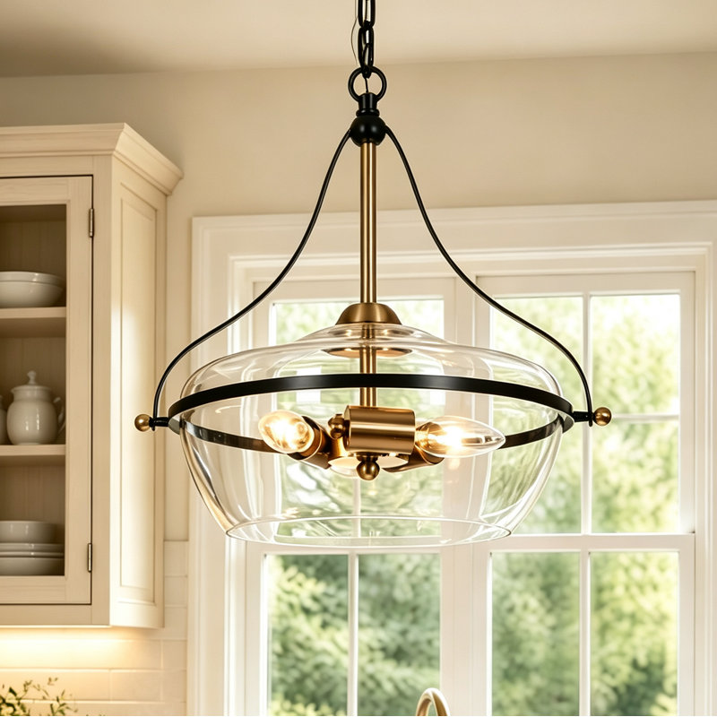 Irmie 3 - Light Dimmable Globe Chandelier