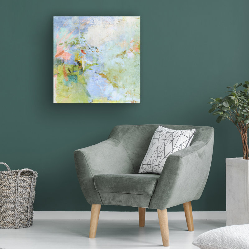 Art sur toile, folie bolivienne, Suzanne Nicoll, H 18 po x l 18 po