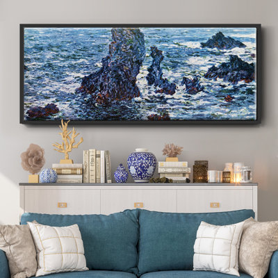 Rocks on Belle - Framed Canvas