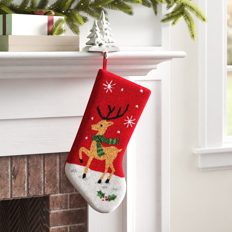 Chaussette de Noël caribou