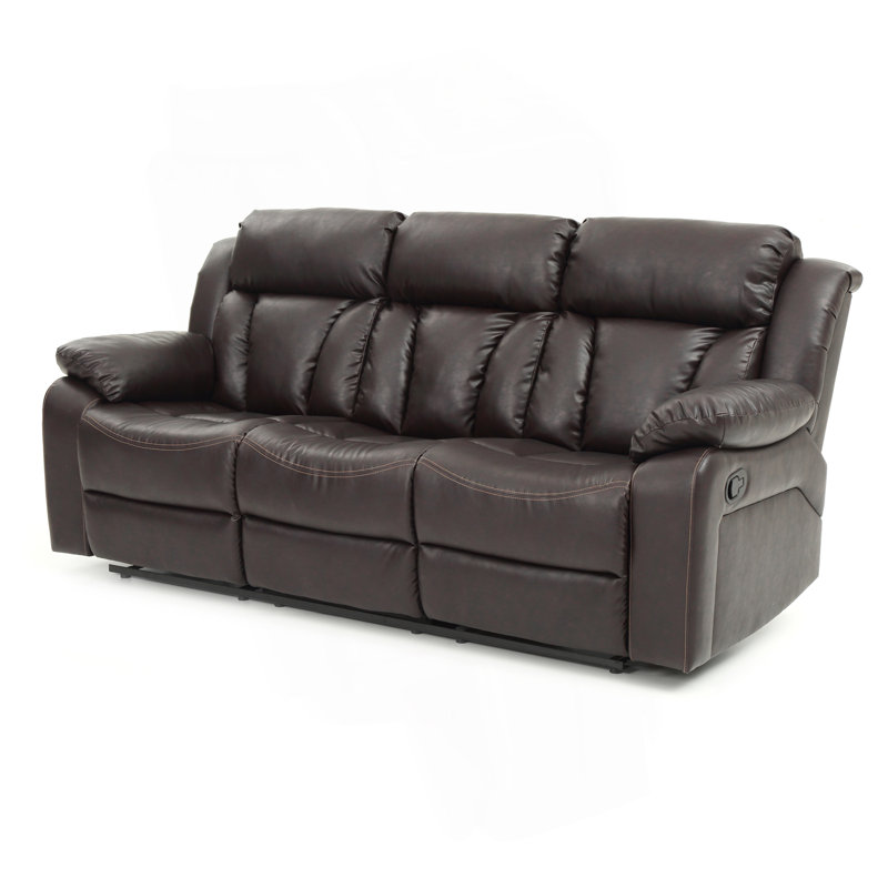 Canapé inclinable Daria G686-RS, brun foncé, Marron foncé